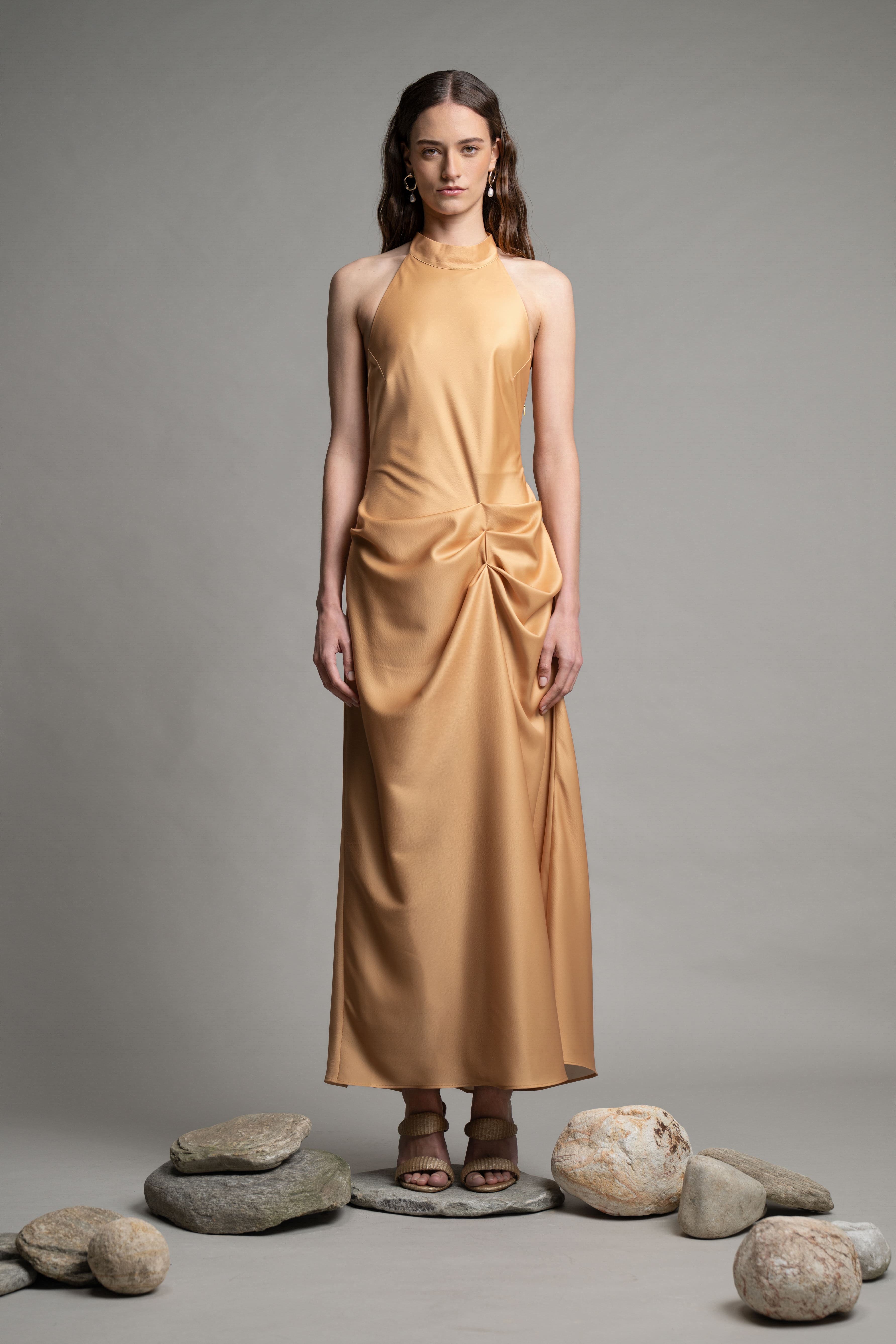 Glace Satin Dress - Image 2